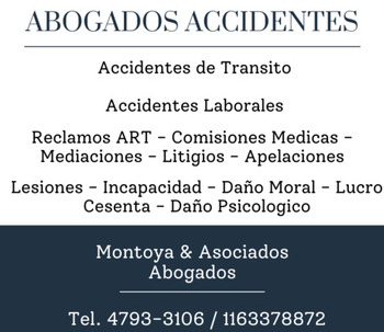 Abogados Accidentes de transito y laborales - Que reclamar? Como reclamar?